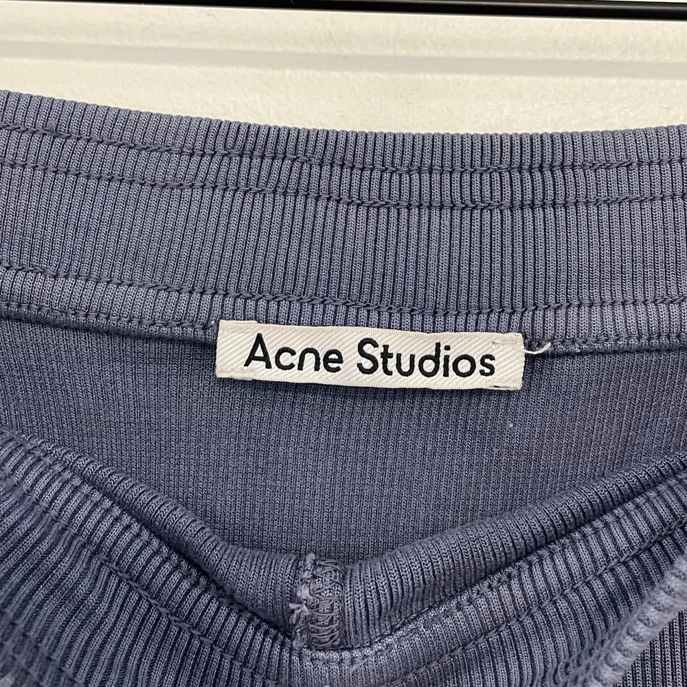 ACNE STUDIOS Rib Knit Midi Skirt | Minimalist Scandi Stretch XS - Picture 11 of 13